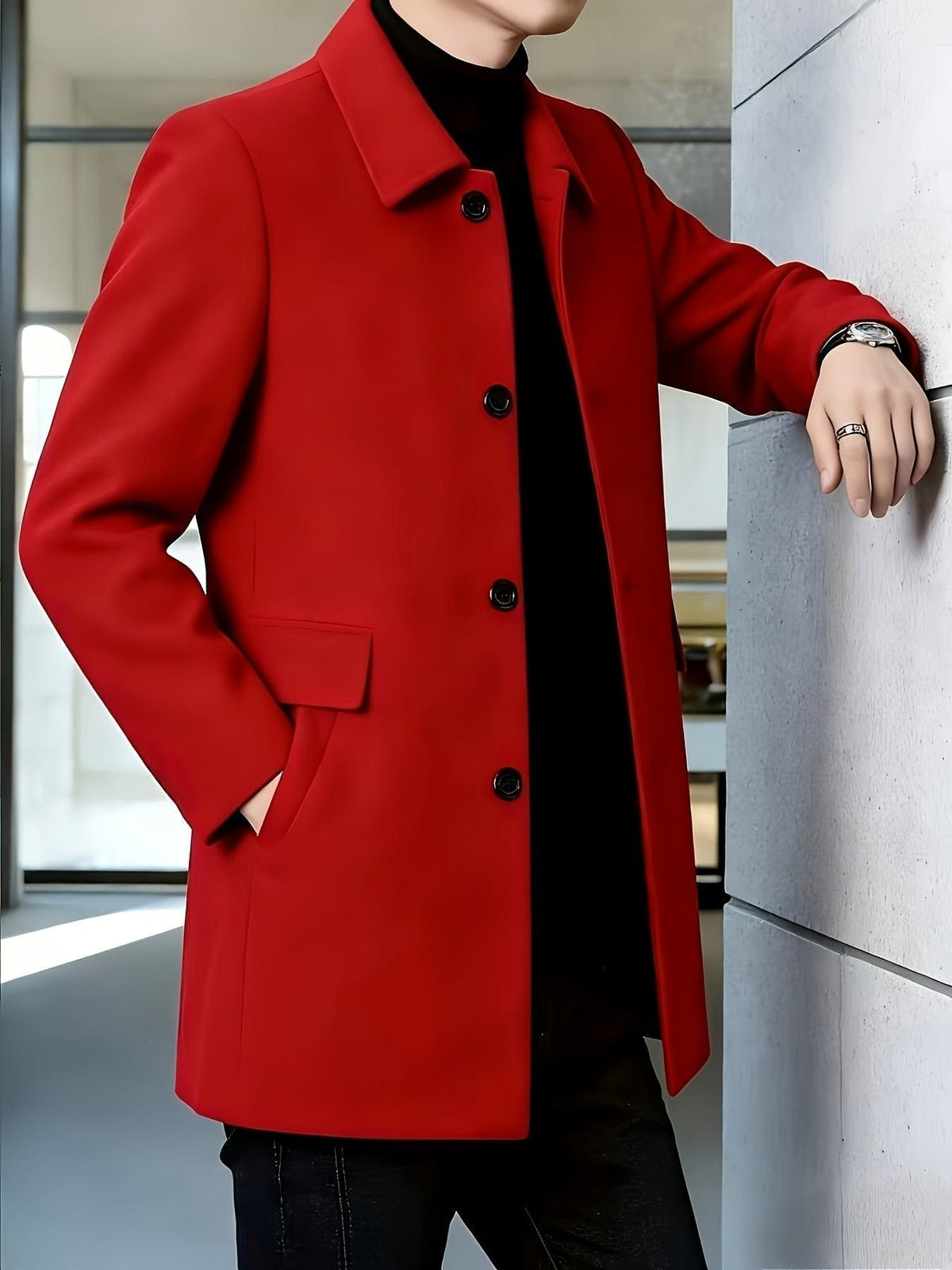 Herren Trenchcoat klassisch und vielseitig | Ingo_24