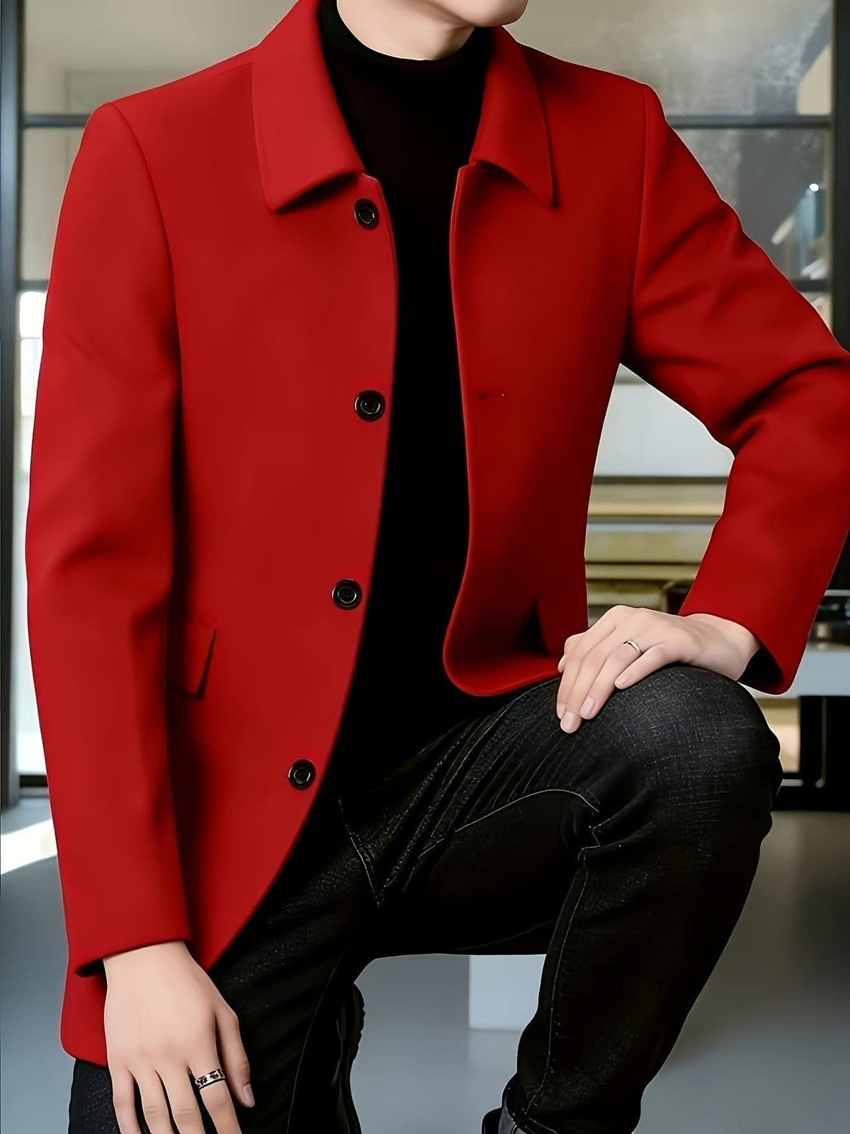 Herren Trenchcoat klassisch und vielseitig | Ingo_25