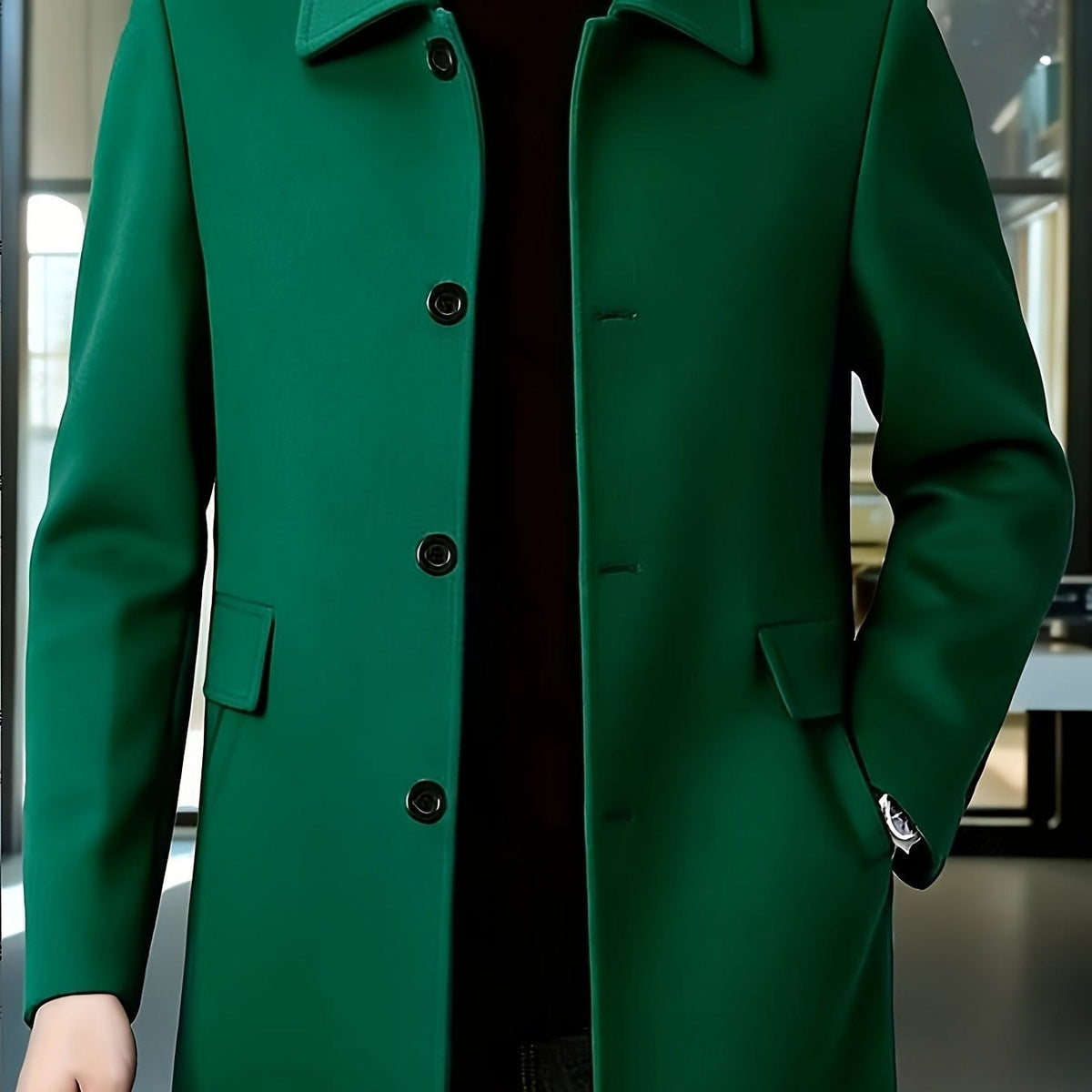 Herren Trenchcoat klassisch und vielseitig | Ingo