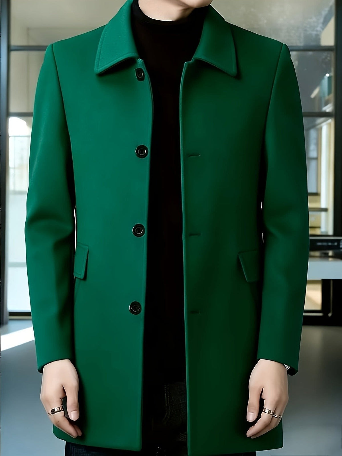Herren Trenchcoat klassisch und vielseitig | Ingo