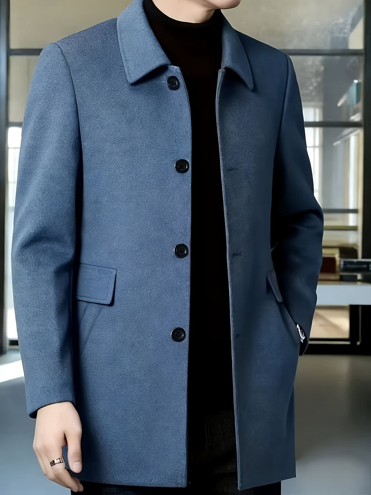 Herren Trenchcoat klassisch und vielseitig | Ingo