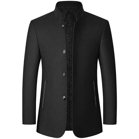Herren Trenchcoat tailliert mit Stehkragen | Alexander_1