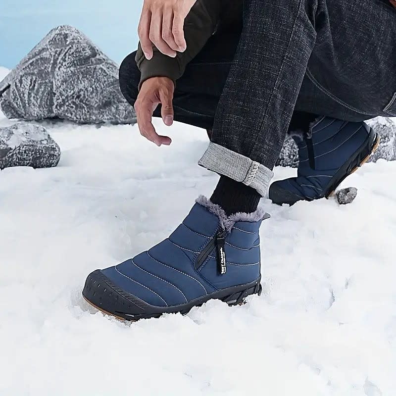Herren Rutschfeste Gefütterte Winterschuhe | Fabian