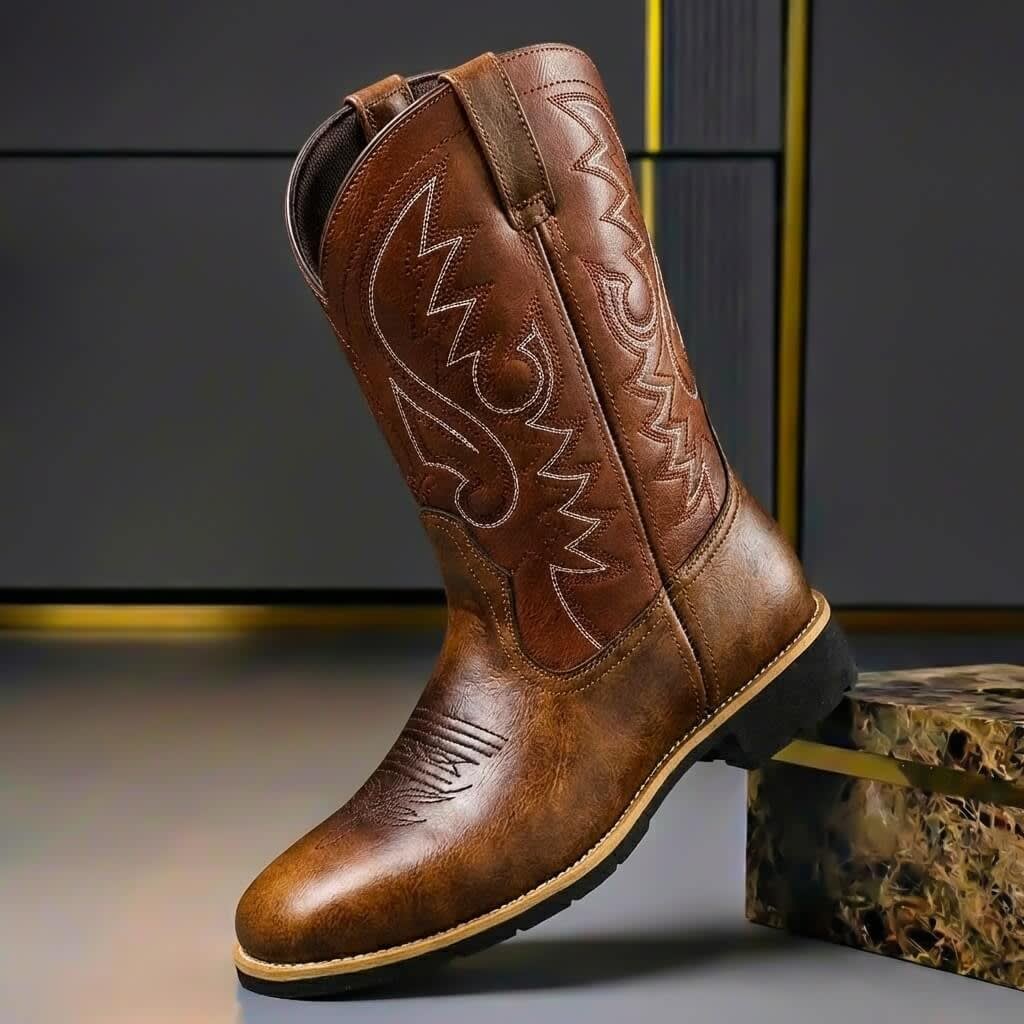 Herren Westernstiefel bestickt | Peter_1